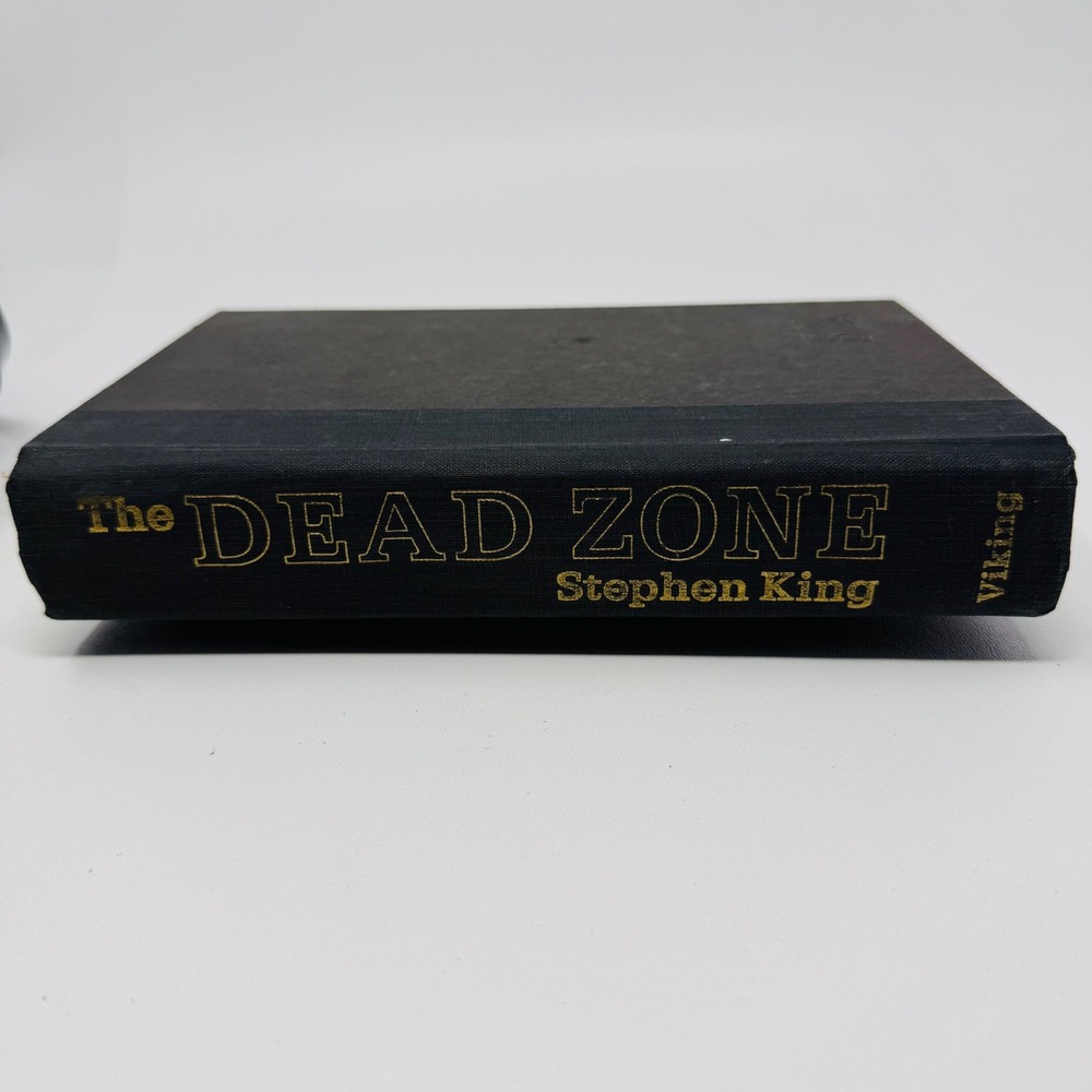 The Dead Zone Stephen King 1979‎ Hardcover Viking Press Printing Horror Novel